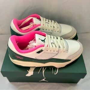 RARE Jordan Flight Court W8 M6.5 Sail Fir Pink Blast